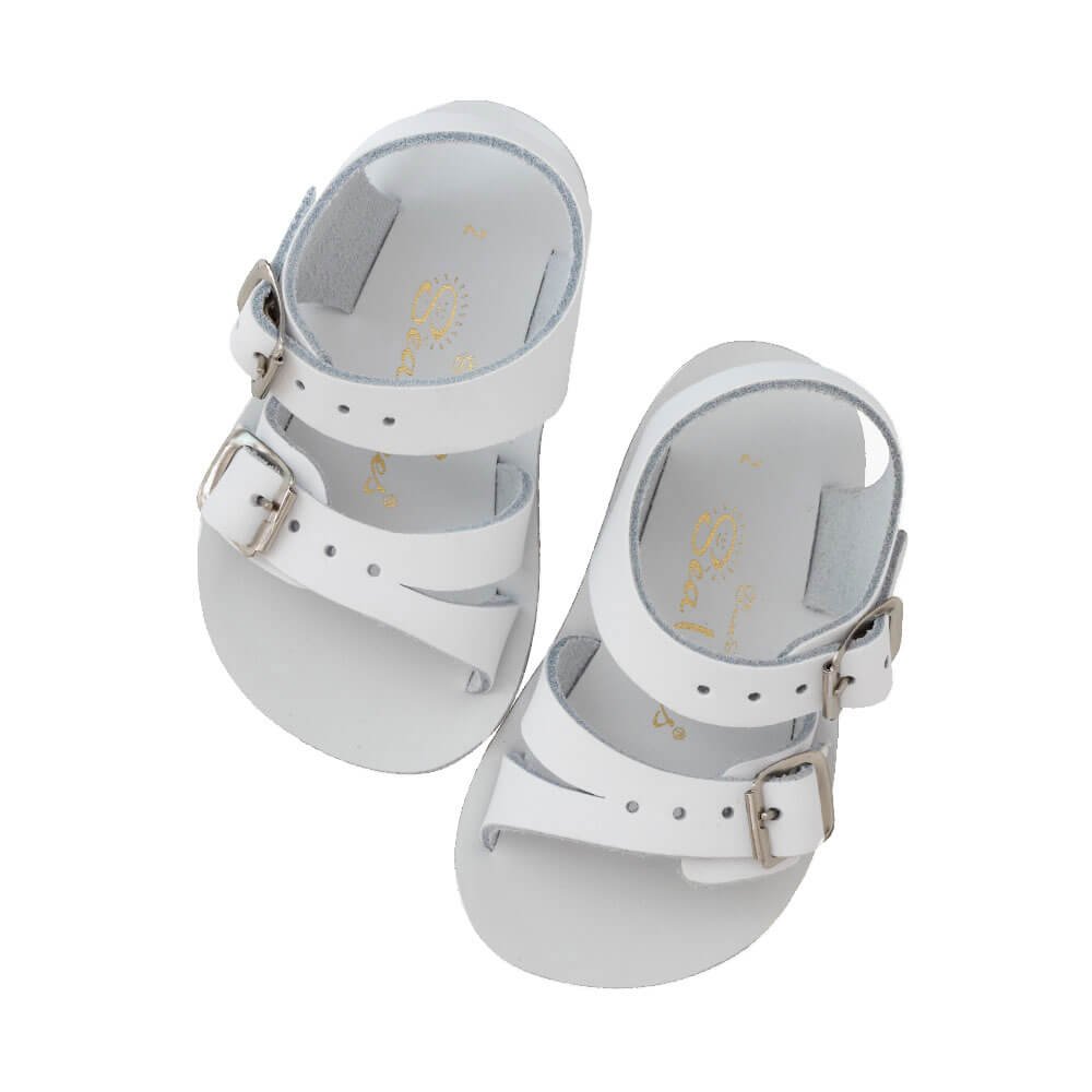 Saltwater Sandals Sun-San Sea Wee - White (Baby, Kids & Youth) - Image 3