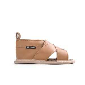 Pretty Brave Cross Over Sandal - Tan