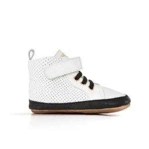Pretty Brave Toddler Hi-Top Boot – White (0-2yrs)